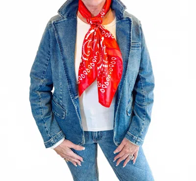Dear John Denim Minah Blazer In Santos In Multi