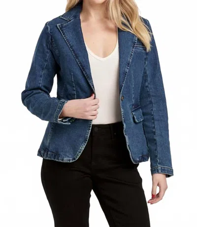 DEAR JOHN DENIM MINAH JEAN JACKET IN BLUE RIDGE