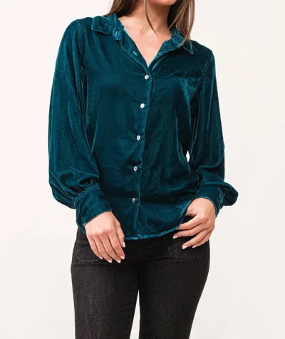 Dear John Denim Mirabelle Top In Deep Teal