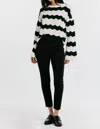 Dear John Denim Monica High Rise Cropped Skinny Legging In Black In Black