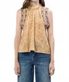 Dear John Denim Naya Ditsy Tank In Marigold In Brown