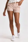 Dear John Denim North Hampton Hise Rise Short In Striped Blush In Multi