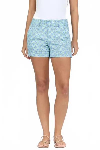 Dear John Denim North Hampton Short In Capri Tile In Blue