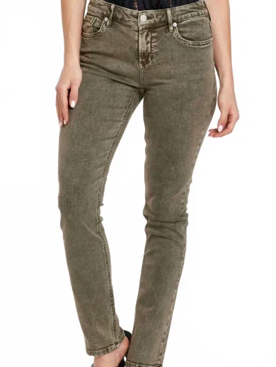 Dear John Denim Olive Blaire Jean In Olive Green In Brown