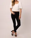 Dear John Denim Olivia Super High Rise Ankle Skinny Jean In Blackwell