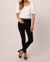 Dear John Denim Olivia Super High Rise Ankle Skinny Jean In Blackwell