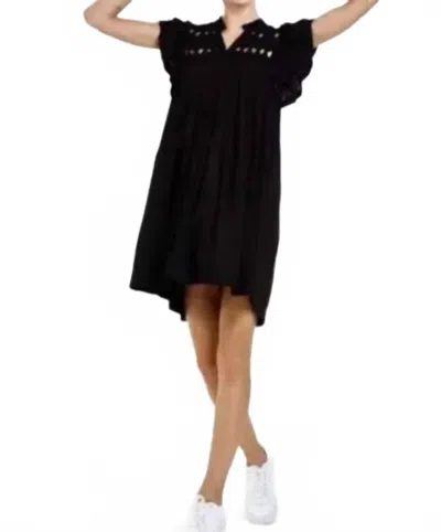 Dear John Denim Osiris Mini Dress In Black