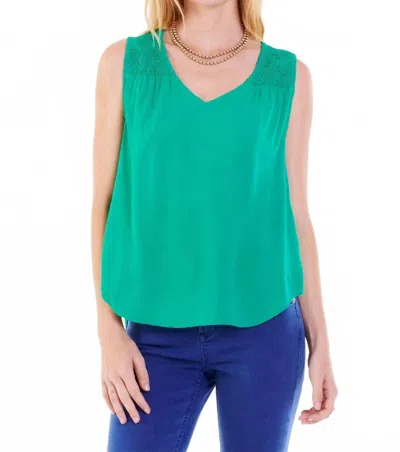 Dear John Denim Paige Top In Vivid Green