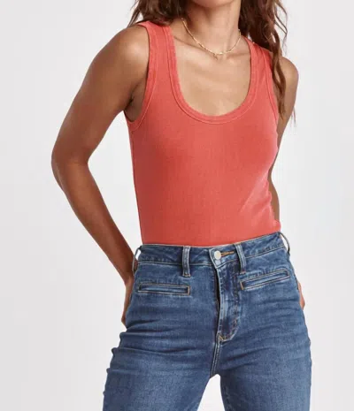 Dear John Denim Paula Tank In Radiant Red In Pink