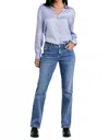 Dear John Denim Playback Low Rise Slim Straight Jeans In Blue In Blue