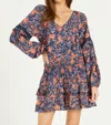 Dear John Denim Priya Dress In Autumn Bloom In Multi