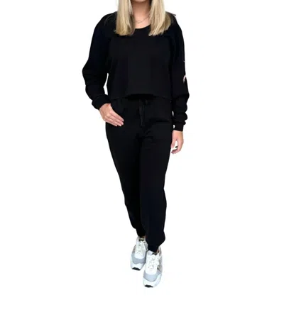 Dear John Denim Raya Sweatshirt In Black