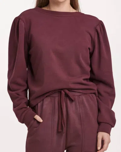 Dear John Denim Raya Top In Plum Berry In Multi