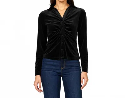 Dear John Denim Romy Blouse In Black