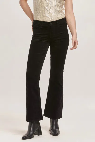 Dear John Denim Rosa Flare Jeans In Black