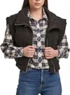 Dear John Denim Rosalia Relaxed Vest In Black In Black
