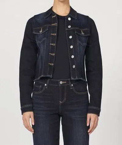 Dear John Denim Roselyn Denim Jacket In Daring Indigo In Blue