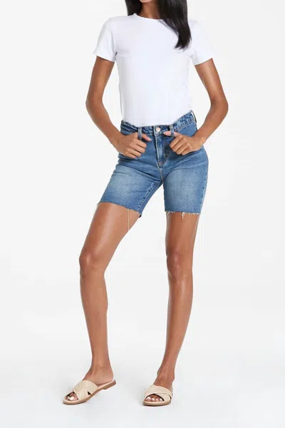 Dear John Denim Ruthie Bermuda Shorts In Damso In Multi
