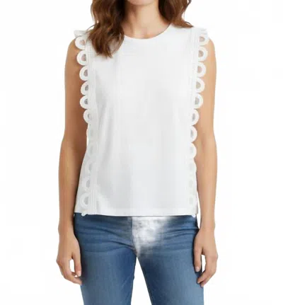 Dear John Denim Ryder Embellished Tank In White