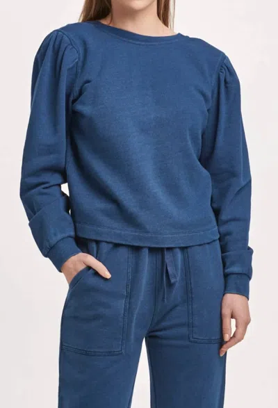 Dear John Denim Same God Sweatshirt In Dark Indigo In Blue