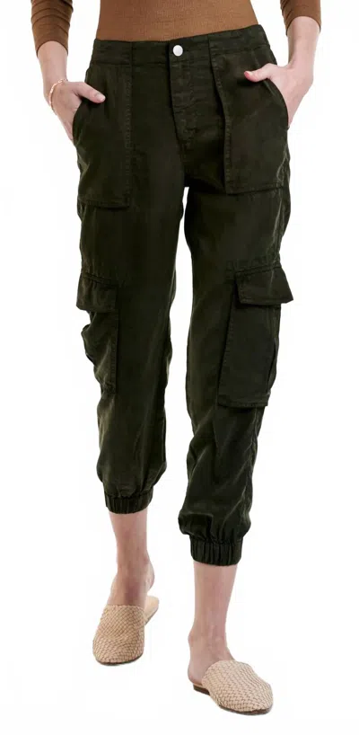 Dear John Denim Sandy Cargo Jogger In Olive In Green