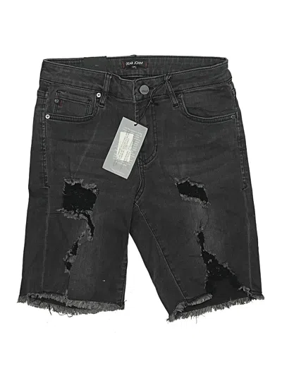 Pre-owned Dear John Denim Shorts In Black