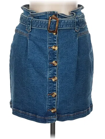 Pre-owned Dear John Denim Skirt In Blue