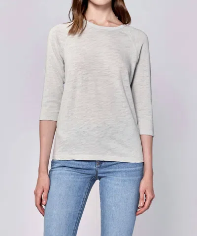 Dear John Denim Sonoma 3/4 Sleeve Tee In Dawn Blue In Multi