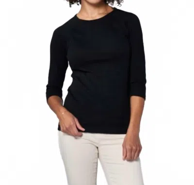 Dear John Denim Sonoma Crewneck Tee In Black