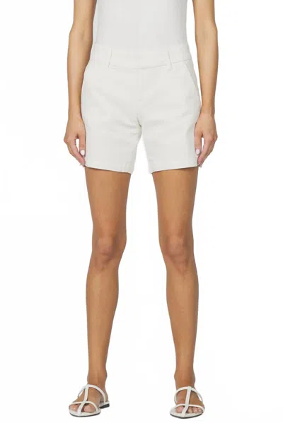 Dear John Denim South Hampton Shorts In Ivory In White