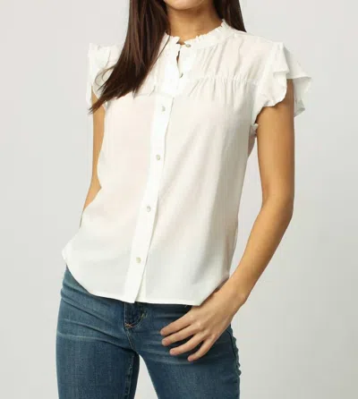 Dear John Denim Stephany Top In White