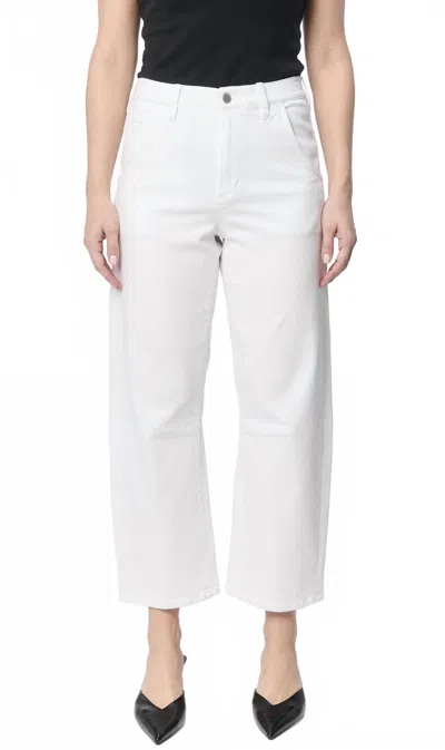 Dear John Denim Teddi Baggy Fit Pants In White