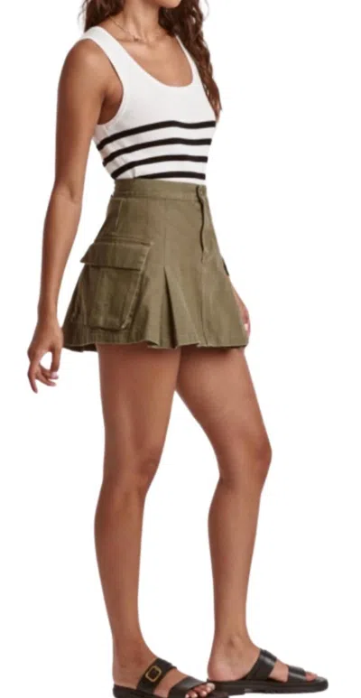 Dear John Denim Tiffany Skirt In Evergreen In Brown