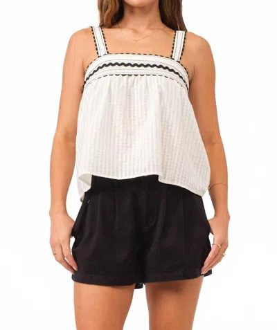 Dear John Denim Ulani Top In White