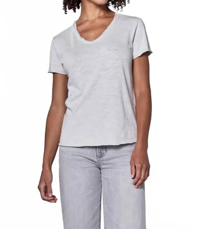 Dear John Denim Vanya Tee Slub In Dawn Blue In Gray