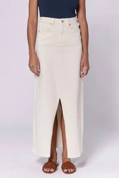 Dear John Denim Vianna Skirt In Beige In White