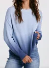 Dear John Denim Sydney Ombre Wash Sweater In Eternal Blue In Blue