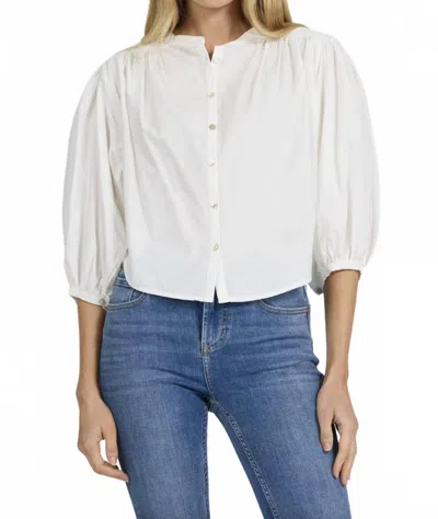 Dear John Denim Wilma Button Down In White