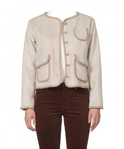 Dear John Denim Women's Apple Jacket In Beige In Neutral