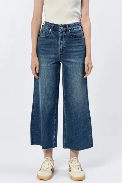 Dear John Denim Women's Audrey Wide Leg Jeans In Meeru In Blue