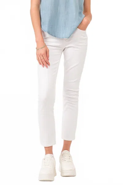 Dear John Denim Women's Blair Skinny Jeans In White In Brown