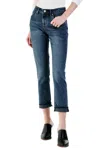 Dear John Denim Women's Blaire Straight Pants In Embrace In Multi