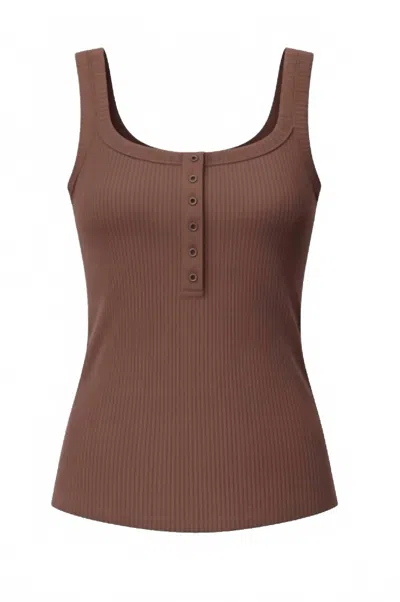 Dear John Denim Women's Brooke Sleeveless Tank In Acorn In Brown