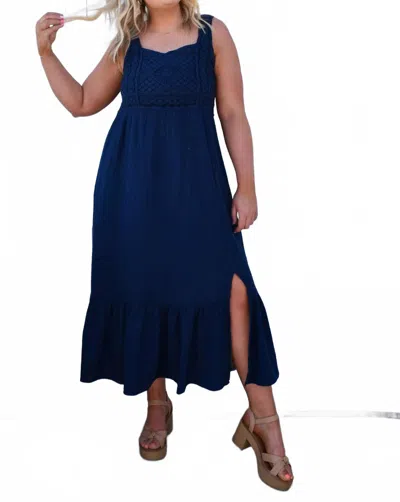 Dear John Denim Women's Chasity Novelty Dress In Dark Blue
