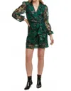 Dear John Denim Women's Mina Mini Dress In Emerald Gardenia In Green