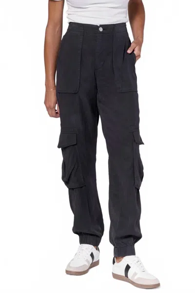 Dear John Denim Women's Sandy Ankle Trouser In Charcoal In Black