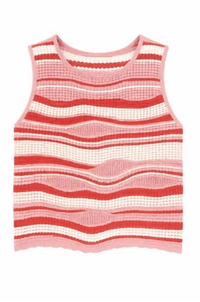 Dear John Denim Women's Sylvie Top In Strawberry Shortcake In Multi