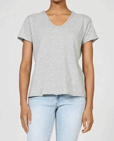 Dear John Denim Women's Vanya Top In Heather Grey In Gray