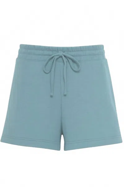 Dear John Denim Women's Zoella Sweater Short In Hazy Aqua In Blue