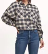 Dear John Denim Xandra Button Down Long Sleeve Shirt In Cozy Night In Multi